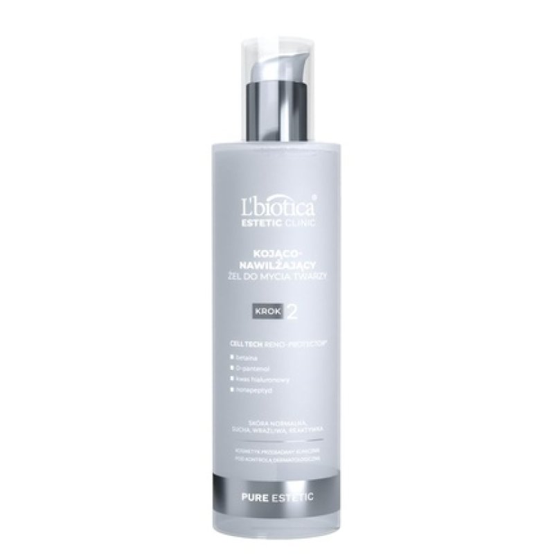 L'biotica Estetic Clinic PURE Estetic Moisturizing Face Cleansing Gel 200ml