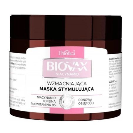Biovax Niacinamide Strengthening Stimulating Hair Mask 250 Ml