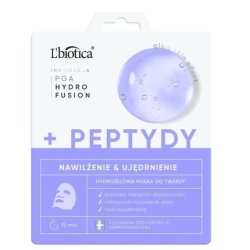 L'Biotica Peptide Hydrogel Facial Mask - 1 Pack For Moisturizing & Firming