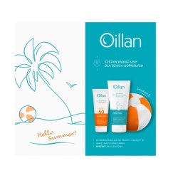 Oillan Sun Holiday Set Spf50 Emulsion 100 Ml Cream 200 Ml