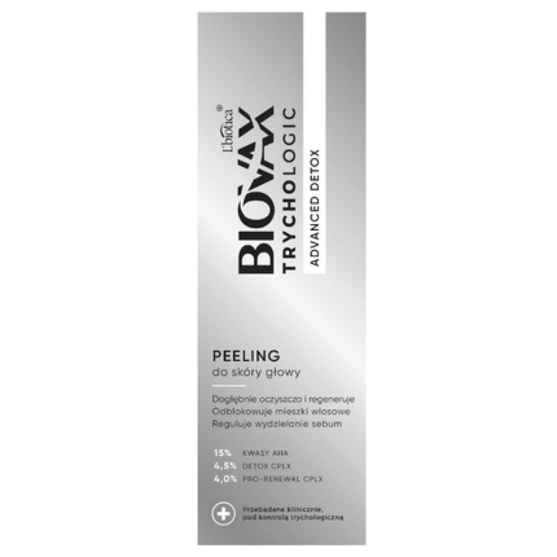 L'Biotica Biovax Trychologic Advanced Detox Peeling For Scalp, 50 Ml