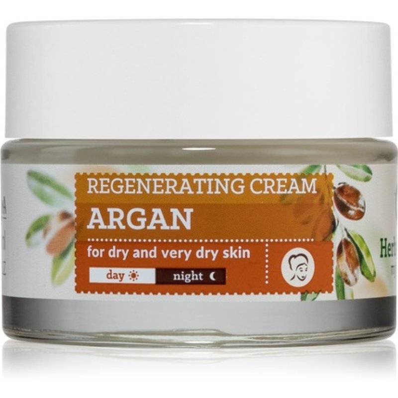 Farmona Herbal Care Argan Oil Day and Night Nourishing Regenerating Cream - 50 ml, for Dry Skin