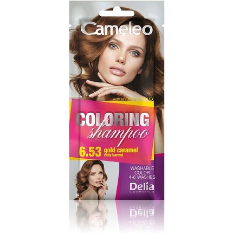 Cameleo Gold Caramel Coloring Shampoo 40ml 6.53