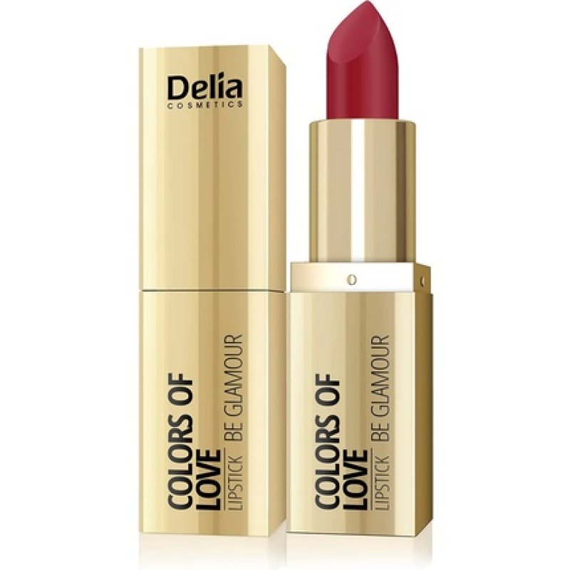Delia Cosmetics Colors of Love Creamy Lipstick Stick Sweetheart Gloss Lips Long-Lasting Effect 4g