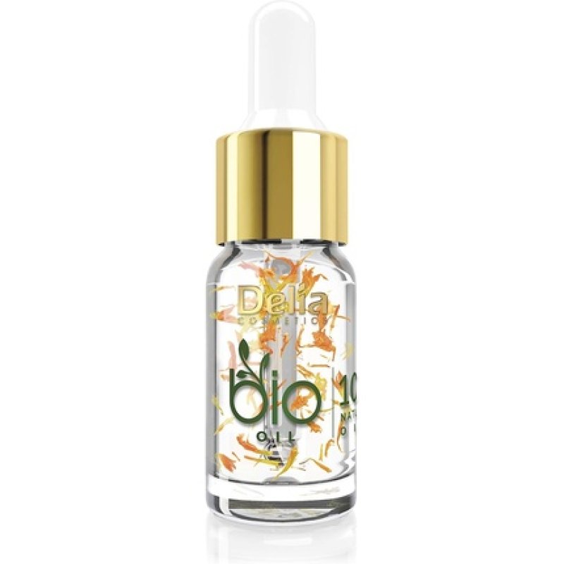 Delia Cosmetics Nourishing Bio Oil for Nails and Cuticles 11ml - 100% Natural Oils Almond and Daisy