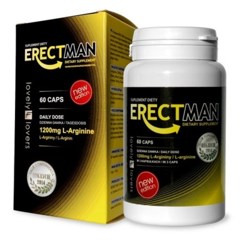 Lovely Loverse Rectman Enhanced Erection And Potency For Men Dietary Supplement 60 Capsules