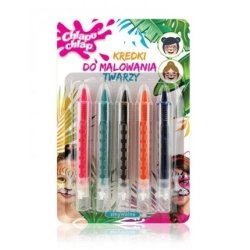 Chlapu Chlap Face Painting Crayons For Girls - 5 Pieces