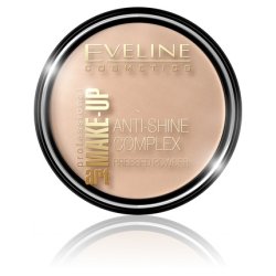 Eveline Make Up Art Anti-Shine Complex Pressed Powder - Warm Beige 37, 14g