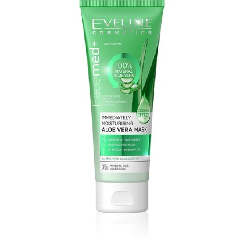 EVELINE Facemed Moisturizing Aloe Vera Mask 50ml