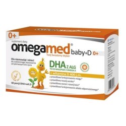 Nutrivita Omegamed Baby D Vitamin D Supplement - 60 Capsules For Infant Immune & Bone Health