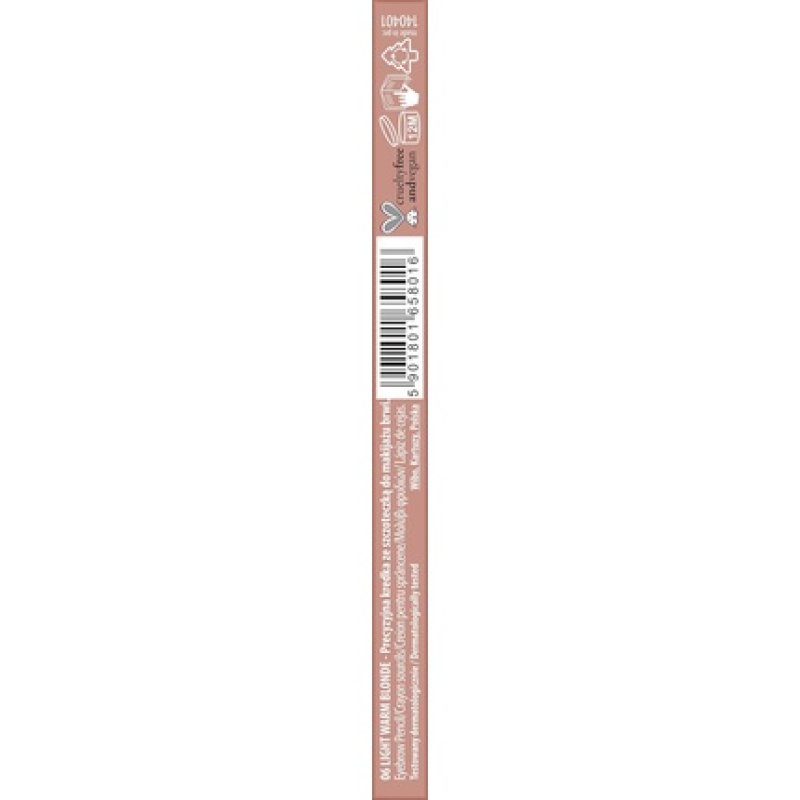 NAM Cosmetics Precise Brow Pencil NR 6 Light Warm Blonde 0.7g