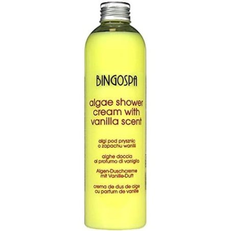 Bingospa Relaxing Algae Shower Gel with Vanilla Scent 300ml