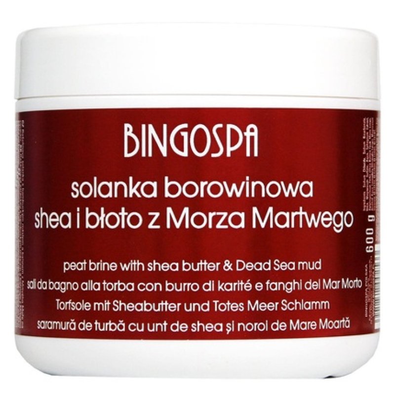 Bingo Spa Dead Sea Mud And Shea Butter Brine 600g