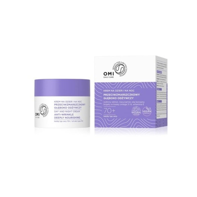 Omi Deep Nourishing Anti-Wrinkle Cream 70 Day/Night 50 Ml - Vegan
