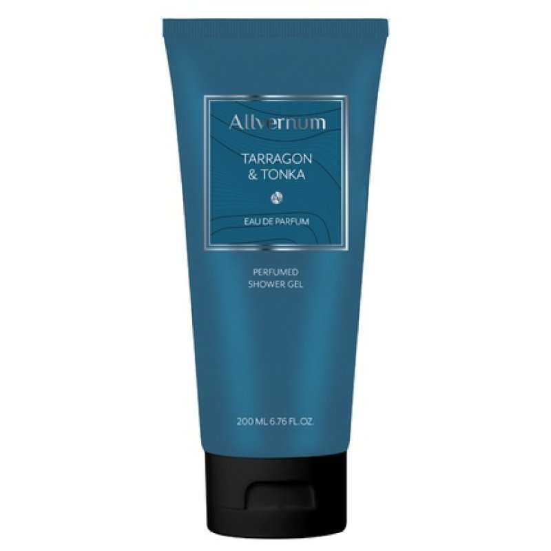 Allvernum Scented Shower Gel Tarragon & Tonka Vegan, 200 Ml