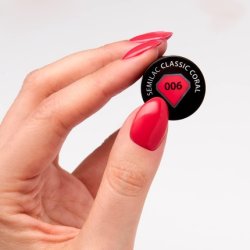Semilac UV Nail Polish 006 Classic Coral 7ml