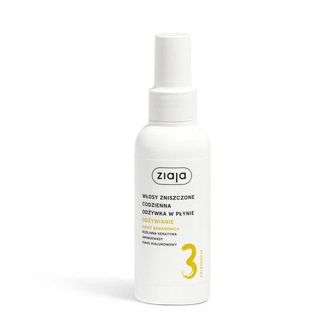 Ziaja Banana Flower Liquid Conditioner Nutrition