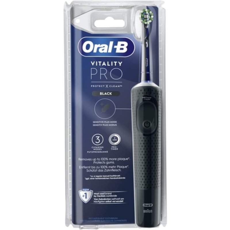 Oral-B Vitality Pro Black Rotating Electric Toothbrush