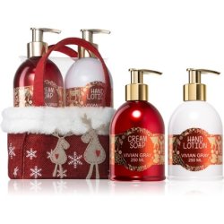 Vivian Gray Red Christmas Gift Set for Hands