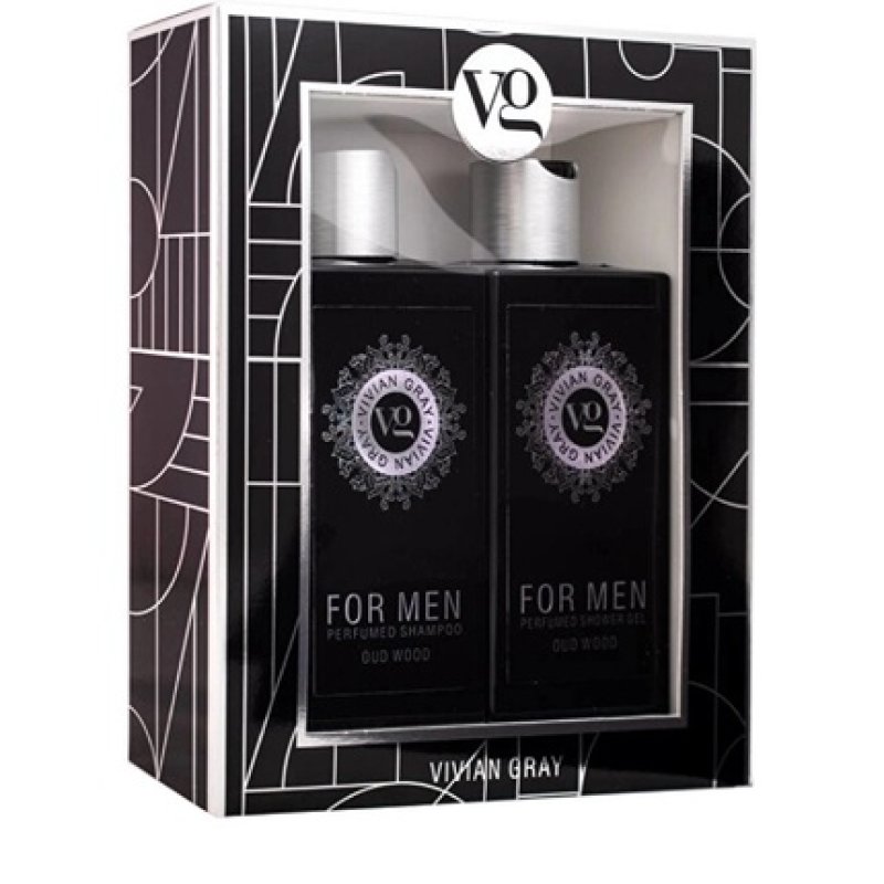 Vivian Gray Body Care Gift Set For Men Oud Wood Set