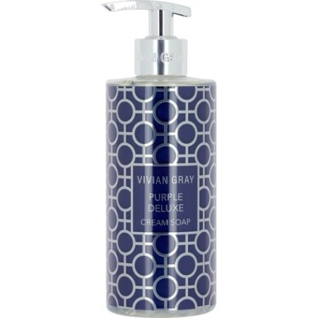 Vivian Gray Purple Deluxe Cream Soap 400 Ml