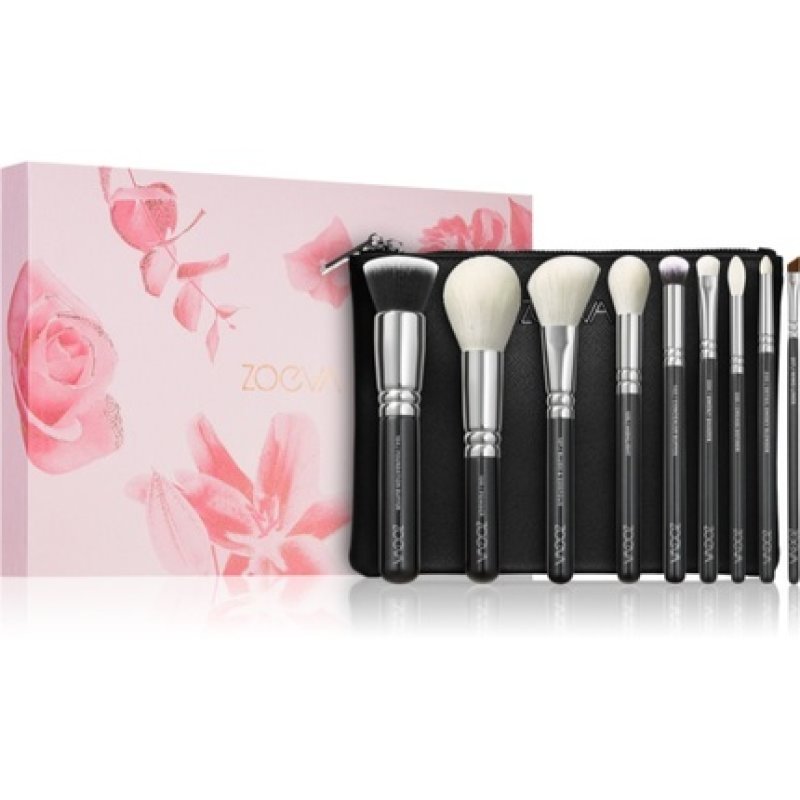 ZOEVA The Complete Brush Set - 9-piece makeup brush set with case