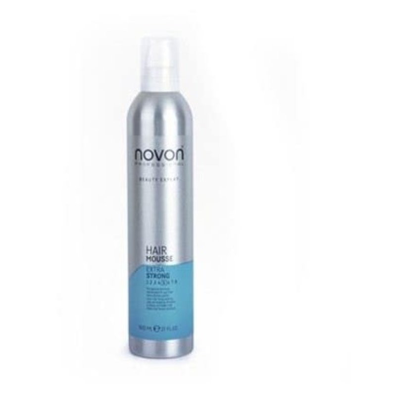 NOVON Hair Mousse Extra Strong No. 5 500ml Black