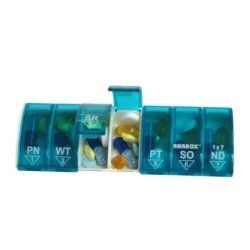 Anabox Weekly Medication Organizer 7 Compartments
