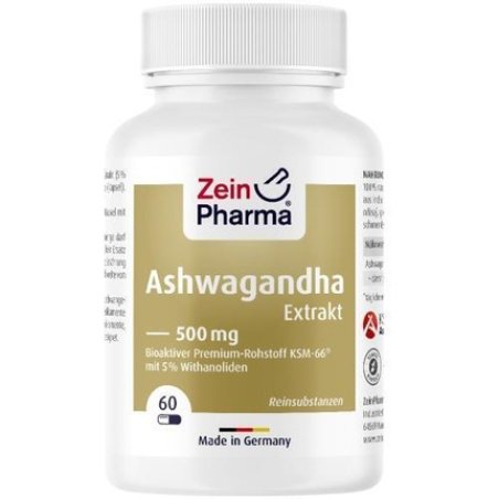 Ashwagandha Extract 500mg Capsules 60 Pieces