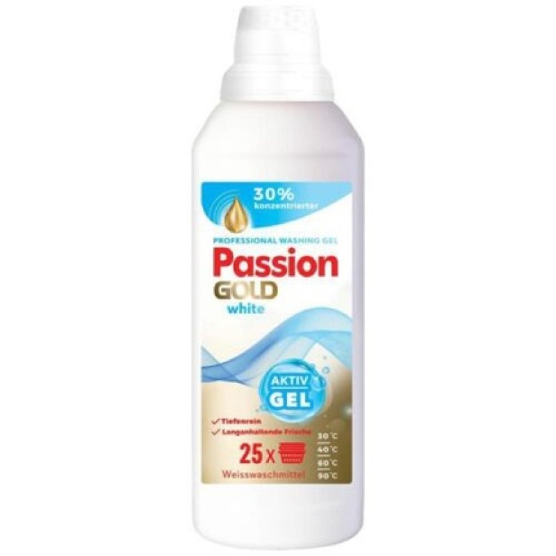 Passion Gold 1L Gel D/Pr. Weiss - Pack of 25