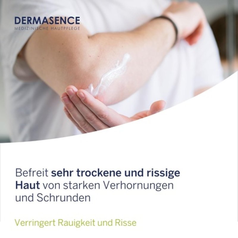 DERMASENCE Mycolex Cracked Skin Cream 100ml - Special Care for Thickened Skin Areas on Feet - Reduces Roughness and