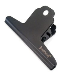 Joefrex Coffee Bag Metal Clamps Black