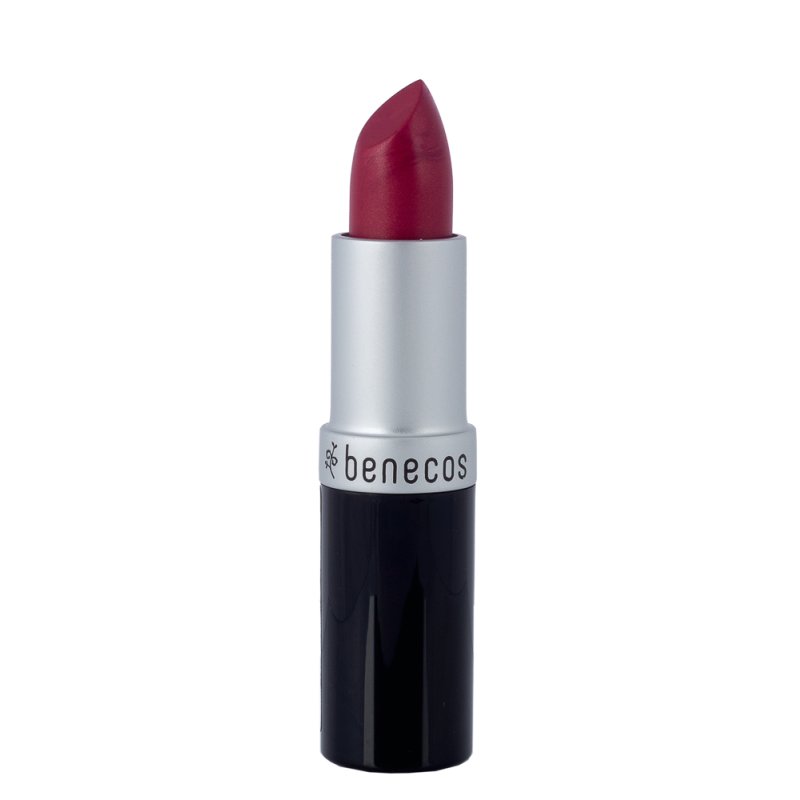 Benecos Natural Cosmetics Shimmering Lipstick with Organic Jojoba Oil and Organic Beeswax Marry Me 4.5g