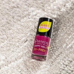 Benecos Natural Cosmetics Nail Polish 8FREE Water Permeable 5ml Wild Orchid