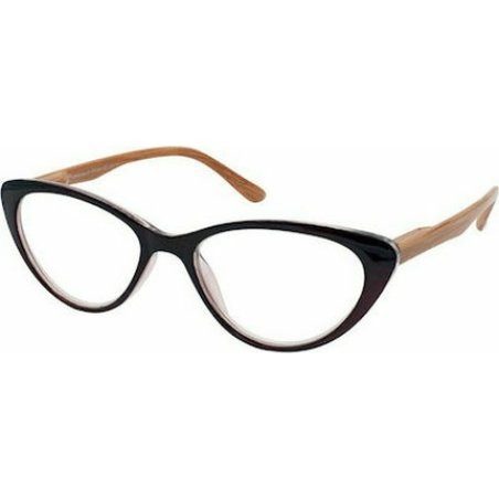 Eyelead E206 Butterfly Reading Glasses In Bordeaux Brown