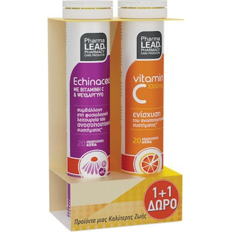 Pharmalead Promo 11 Echinacea Vitamin C 1000mg 2x20 Effervescent Tablets