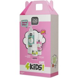 Pharmalead Promo Box 4kids Girl - Includes 2-In-1 Bubble Fun Shower Gel-Shampoo 500ml, Silky Hair Conditioner 150ml,
