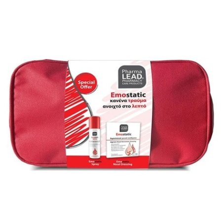Pharmalead Emostatic Duo First Aid Kit With Hemostatic Spray 60ml And 2 Hemostatic Nasal Dressings