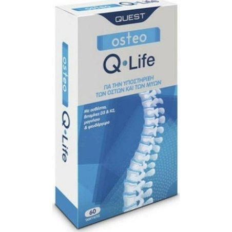Quest Osteo Q Life For Bone And Muscle Support 60 Tablets