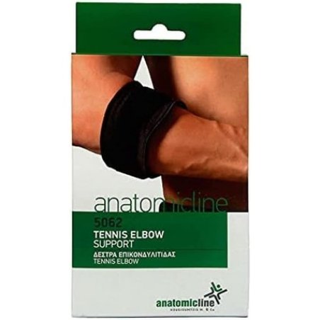 Anatomicline Tennis Elbow Support One Size Black