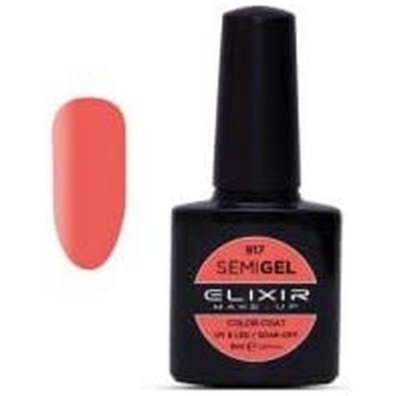 ELIXIR Indian Red Semi-Permanent Nail Polish 18ml