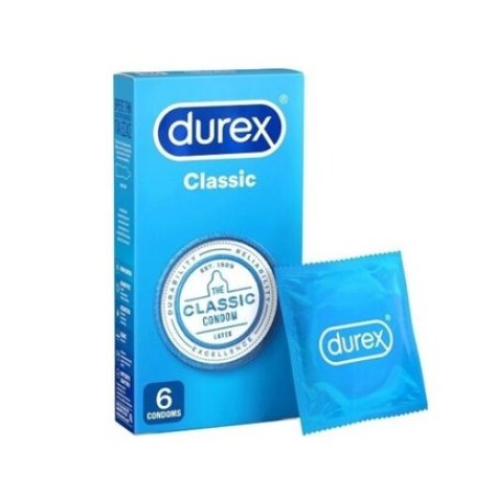 Durex Classic Condoms 6 Pieces