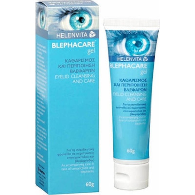 Helenvita Blephacare Gel - 60 Grams For Daily Hygiene Care Of Eyelids