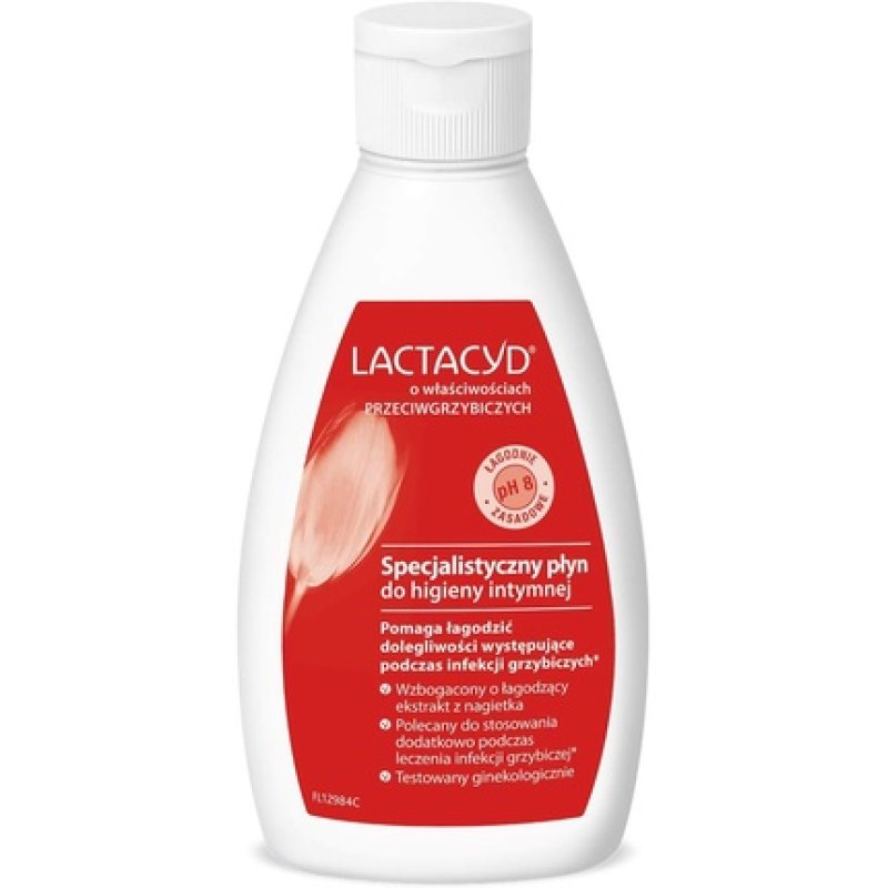 Lactacyd Antifungal Gynecological Intimate Hygiene Fluid 200ml