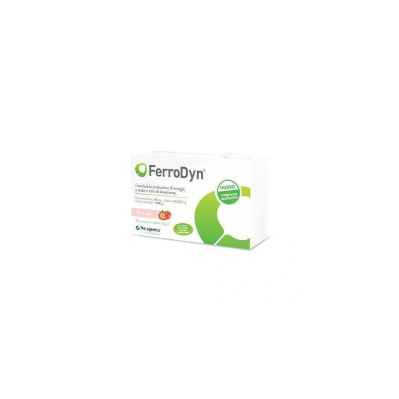Metagenics Belgium Ferrodyn 84 Chewable Tablets