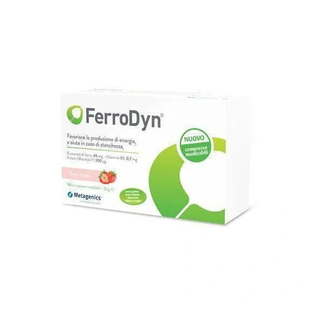 Metagenics Belgium Ferrodyn 84 Chewable Tablets