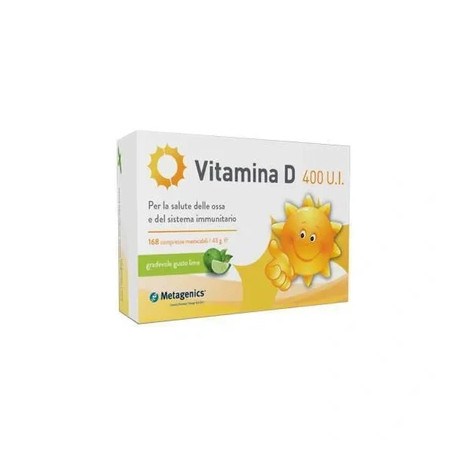 Metagenics Belgium Vitamin D 400 Iu 168 Tablets