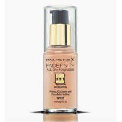 Max Factor Facefinity All Day Flawless 3 In 1 Bouteille Liquide 30 Porcelain