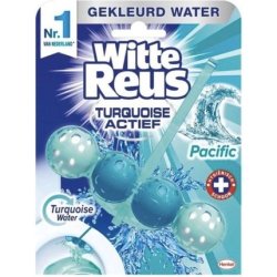 White Giant Turquoise Active Pacific Toilet Block 50g X 10