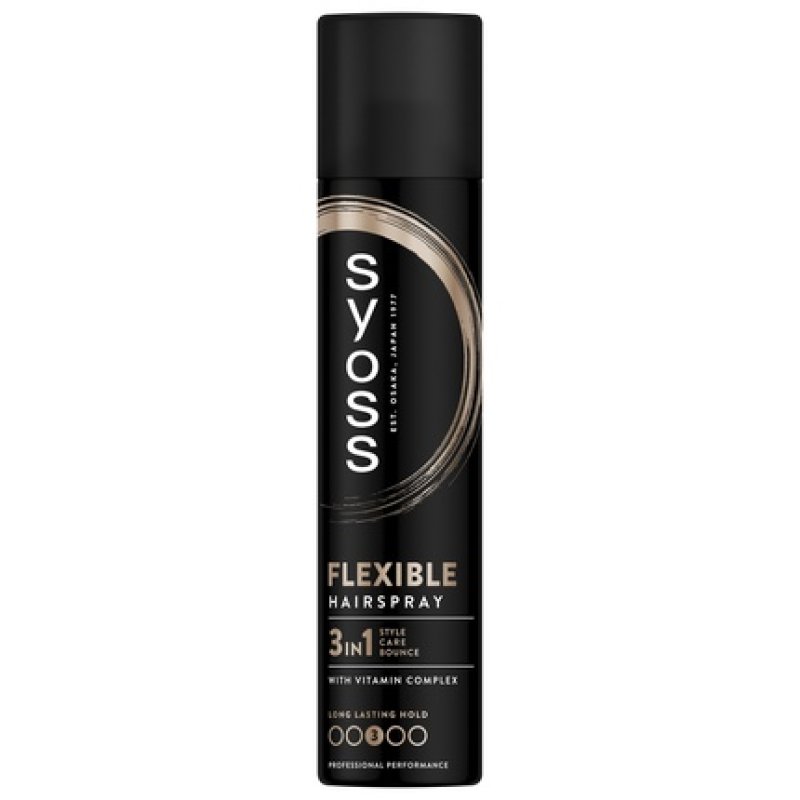 Syoss Hairspray Hold & Flex - Flexible Hold Hairspray